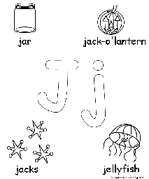 Letters Jj