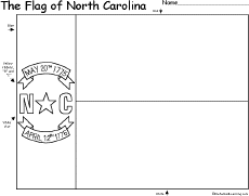 Flag of North Carolina -thumbnail