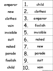alphabetical order