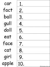 worksheet   animal worksheet alphabetical put alphabetical 10 alphabetical in order words in  names 1 order order