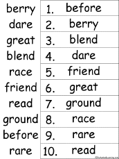 alphabetical order
