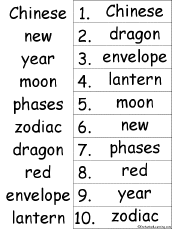 alphabetical order