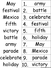 alphabetical order
