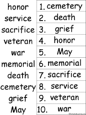 alphabetical order