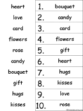 alphabetical order