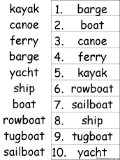 alphabetical order