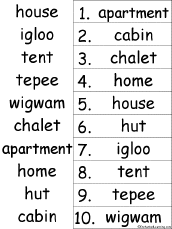 alphabetical order