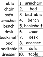 alphabetical order