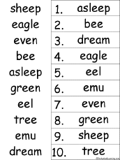 alphabetical order