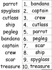 alphabetical order