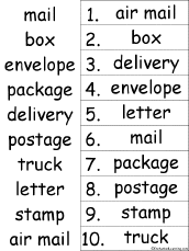 alphabetical order