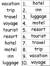alphabetical order