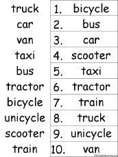 alphabetical order