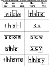 Word Shape