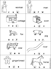 starting sounds of Words