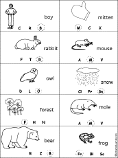 starting sounds of Words