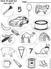 Circle Words