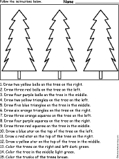 following instructions