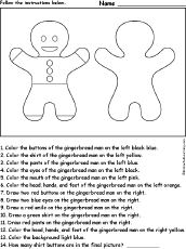 following instructions
