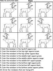 following instructions