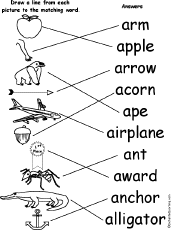 Match Words and Pictures