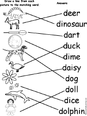 Match Words and Pictures
