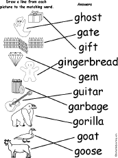 Match Words and Pictures