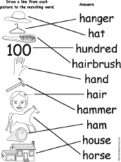 Match Words and Pictures