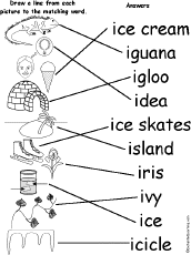 Match Words and Pictures