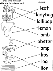 Match Words and Pictures
