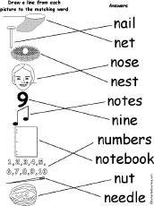 Match Words and Pictures