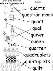 Match Words and Pictures