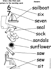Match Words and Pictures
