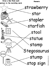 Match Words and Pictures