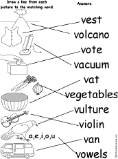 Match Words and Pictures