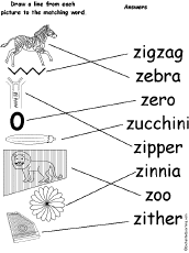 Match Words and Pictures