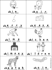 Missing Letters in Words Starting With Consonant Blends