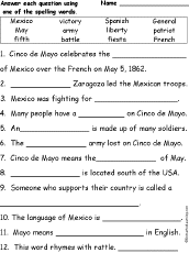 Classroom Activities For Mexican Independence Day