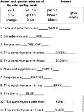 Spelling Words