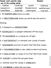 Spelling Words