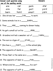 Spelling Words