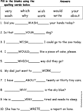 Spelling Words