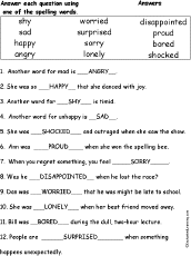 Spelling Words