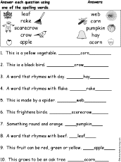 Spelling Words