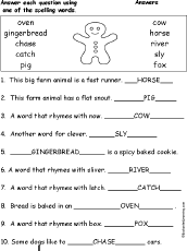 Spelling Words