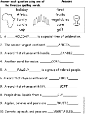 Spelling Words