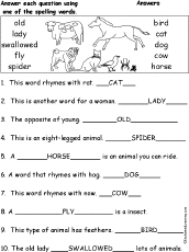 Spelling Words