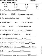 Spelling Words