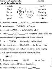 Spelling Words