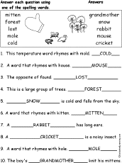 Spelling Words